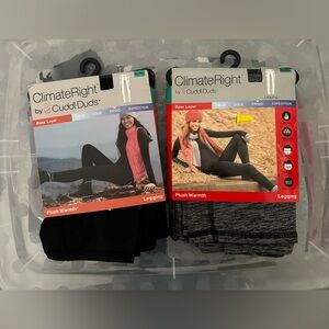 NEW ClimateRight Cuddl Duds Leggings XL Bundle